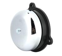 Cloche électrique de 100 mm, 4 Pouces, Alarme sans étincelles, Sonnette électrique en Acier Inoxydable, sonnettes de Porte, Alarme de Frappe Interne pour écoles, usines, agences (220V)