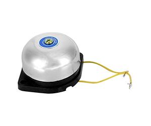 Cloche électrique de 2 Pouces en Acier Inoxydable, Type de gâche intérieure sans étincelle, Sonnette électrique, Carillon Sonnette Maison 5W pour Les agences d'usine Signal sonore