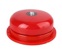 Cloche électrique en acier inoxydable 100db de type grève interne de 6 pouces en acier pour alarme incendie, évacuation d'urgence, sonnette d'alarme école et gare(220V)