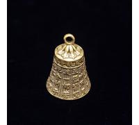 Cloche En Bronze Tibétain, Cadeau Créatif, Artisanat En Laiton Moulé, Écriture, Pendentif De Décoration De Maison, Bouton De Voiture, Cloche À Vent, 100%
