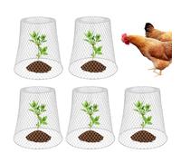 Cloche en Fil de Poulet - Jardin phytosanitaire, Cage de d'extérieur | Support de Protection des en métal de Jardin Matériau sélectionné Barricades de Lapin pour d'extérieur
