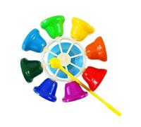 Cloche En M¿¿Tal En Bois De H¿ºtre",Jouet Pour Enfant,Objet ¿¿ 8 Notes,Estimations Toto Sur Cloche,Touche ¿¿ Main,Ensemble Persch,"Apprentissage Musique - Type Ttf00788c