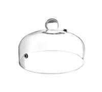 Cloche en verre avec aération Cloche plat 260x(H)174 mm