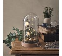 Cloche en Verre avec Fantômes d'Halloween à LED