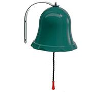Cloche jouet pour maison de jeu et tour de jeu, turquoise, accessoire de maison de jeu, maison sur pilotis, etc