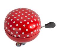Cloche LADYBIRD Maxi M-WAVE, acier, Ø = 80 mm, rouge