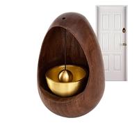 Cloche magnétique en bois pour les commerçants, sonnette de porte magnétique, carillon en bois pour entrée