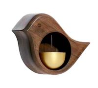 Cloche magnétique pour commerçants - Carillon de Bienvenue magnétique, Carillon d'alerte d'entrée en Bois | Sonnette de Porte Dopamine de Style Japonais, Carillon d'alerte d'entrée en Bois pour Porte
