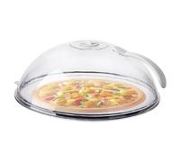 Cloche Micro-Onde 26 cm, Cloche Alimentaire pour Micro-ondes, Couvercle Anti-éclaboussures pour Micro-ondes, Couvre Assiette Micro-Ondes, Couvercle Micro-Ondes avec Trous de Vapeur et Poignée