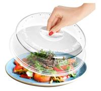 Cloche Micro-Onde Sans BPA avec Couvercle - Diamètre 24 cm pour Cuisine - Protection Alimentaire