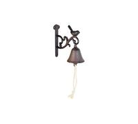 Esschert Design Sonnette oiseau DB81 en métal marron Taille unique