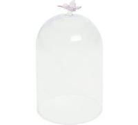 Cloche Papillon 20 cm - Amadeus - Transparent - Verre Transparent G