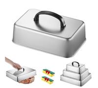 Cloche Plancha Rectangulaire, Cloche de Cuisson，22.2 * 14.6 * 6.6CM