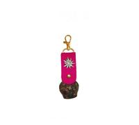 Cloche porte-clés souvenir 2 cm avec bande en feutre