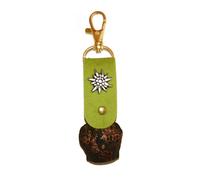 Cloche porte-clés souvenir 2 cm avec bande en feutre