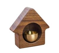 Cloche pour commerçant, petite sonnette de porte - Sonnette de porte avec cloche en laiton, cloche de commerçant magnétique | Ornement de porte fait à la main en , carillons éoliens attachés p