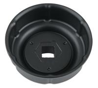 Cloche pour filtre à huile 3/8' diamètre 76,0 mm / 6 rainures KS TOOLS - 150.9406