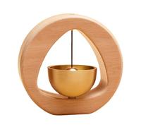 Cloche pour l'ouverture de portes - Sonnette magnétique en bois pour porte - Sonnette magnétique pour étendoirs et magasins | Pour usage domestique, entreprise, appartement, chambre, entrée