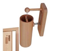 Cloche pour ouverture de porte | Carillon éolien en bois 432 Hz, ornements vintage pour maison, entrée, extérieur, studio, intérieur, entreprise, porte commerciale, vacances, etc