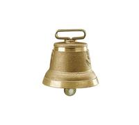 Cloche ronde - Kamer - Fonte de laiton - Sécurité bétail - Doré