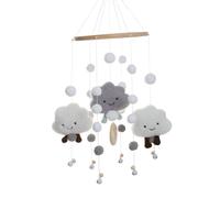Cloche Rotative Suspendue Pour Lit De Bébé, Boule De Poils De Dessin Animé, Hochet, Pendentif Décoratif, Jouet, Cadeau De Réception Pour Bébé, Chambre D'Enfant, M89c