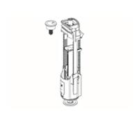 Cloche siphon H8900530000001 avec poussoir, pour aménagement intérieur