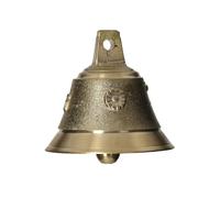 Cloche suisse avec anse - différentes tailles avec rebord poli et images religieuses