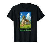 Clocher et Vaches de Franche Comté T-Shirt