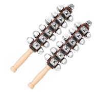 Cloches à main de 25 notes soigneusement accordées avec précision - Matériaux sûrs pour les enfants - Texture bois pour une utilisation en classe - Équipement de musique préscolaire