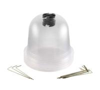 Cloches à salades plastique - Lot de 6