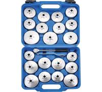 CLOCHES ALUMINIUM POUR FILTRES À HUILE - COFFRET DE 23 PCS - STILKER - 71941