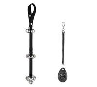 Cloches d'apprentissage de la propreté pour Chiots,Allez Dehors-Dog Bells | Cloches pour Chiots avec clicker de Dressage pour Chiens, Outils de Train pour Chiens, sonnettes de Porte pour Les Amoureux
