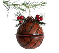Cloches D'arbre De Noël,Décorations De Jardin Pendentifs Cloche | Accessoires Atmosphère Festive pour Seuils Chambre Salon Extérieur Réunion Familiale Fêtes
