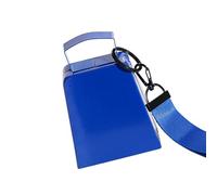 Cloches de 4 pouces - Composant en fer - Son clair - Sportif - Durable - Résistant à la corrosion - Dragonne - Contenu de la livraison : cloches de jubilation avec sangle