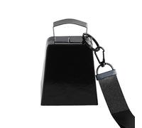 Cloches de 4 pouces - Composant en fer - Son clair - Sportif - Durable - Résistant à la corrosion - Dragonne - Contenu de la livraison : cloches de jubilation avec sangle