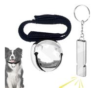 Cloches de dissuasion des ours, sifflet d'autodéfense en mode silencieux, équipement de sécurité compact pour les aventures en plein air, léger et | accessoire de protection polyvalent pour ca