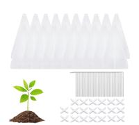 Cloches de jardin pour | Housse de protection réutilisable pour - Respirante, ventilée, transmettant la lumière, fournitures de jardinage pour la protection hivernale et la prévention