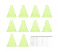 Cloches de Jardin pour Plantes, Couvertures de Plantes en Plastique, Cloches Transparentes pour Protéger les Plantes des Oiseaux, des Limaces, du Gel et du Gel