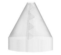 Cloches de jardin transparentes pour plantes, couvertures antigel en plastique coniques ventilées, protections de plantes réutilisables contre les escargots, les oiseaux et les limaces, 30 pièces