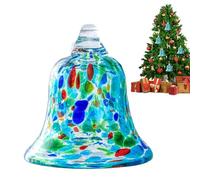 Cloches de Noël - Artisanat Festif esthétique | Cloches colorées pour intérieur et extérieur, Porte, fenêtre, cheminée, Salon, Bureau, Vacances, fête pour et Adultes