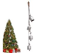 Cloches de Noël, cloches décoratives,Cloche harmonique combinée | Grandes cloches pour vaches suspendues, cloches de Noël pour porte, décorations de Noël, cloches vintage