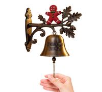 Cloches de Noël - Décoration murale | Décoration saisonnière de ferme pour cour, jardin, porches extérieurs, maison, entrée, cuisines