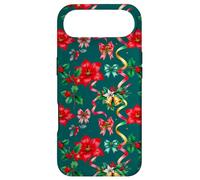 Cloches de Noël Nœud Festif Poinsettia Calligraphie Art Coque pour iPhone Air