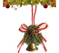 Cloches de Noël pour décoration | Ferme en fer, cloches de Noël - pour cheminée, maison, bureau, salon, salle à manger, cuisine, chambre à coucher, salle de bain, couloir, escalier, entrée