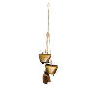 Cloches De Noël pour Décoration | Ornements De Noël Rustiques | Décoration Saisonnière pour Extérieur Salon Thanksgiving Maison | Fêtes Anniversaire École Chambre