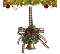 Cloches de Noël pour porte | Décoration de ferme en fer | Cloches de Noël pour intérieur et extérieur, cheminée, maison, bureau, salon, salle à manger, cuisine, chambre à coucher, salle de bain