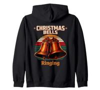 Cloches de Noël rétro Sweat à Capuche