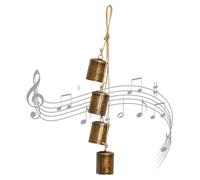 Cloches de Noël rustiques en forme de vache - Décoration à suspendre pour propriétaires de maison, planificateurs de fêtes, amateurs d'artisanat, vacances, Noël, restaurant, jardin, bureau, boutique