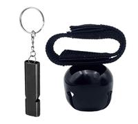 Cloches De Randonnée Pour Ours - Ensemble De Sifflets À Cloche D'ours Portables De 2,2 Pouces | Cloche Et Sifflet De Sécurité De Survie En Métal, Outil Pour Randonnée Camping Cyclisme Sac À Dos Pêche