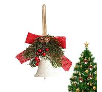 Cloches De Vache De Noël Pour La Décoration,cloches De Noël Pour Les Décorations D'arbre De Noël - Cloches De Corde Suspendues Faites À La Main Porte-bonheur Sur Guirlande De Porte De Décoration